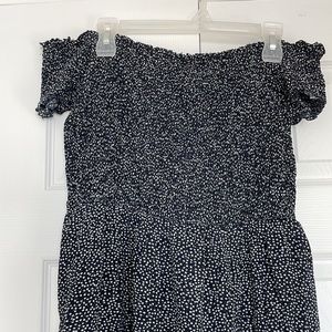 Off the shoulder maxi dress